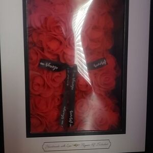 Red Rose Shadow Box